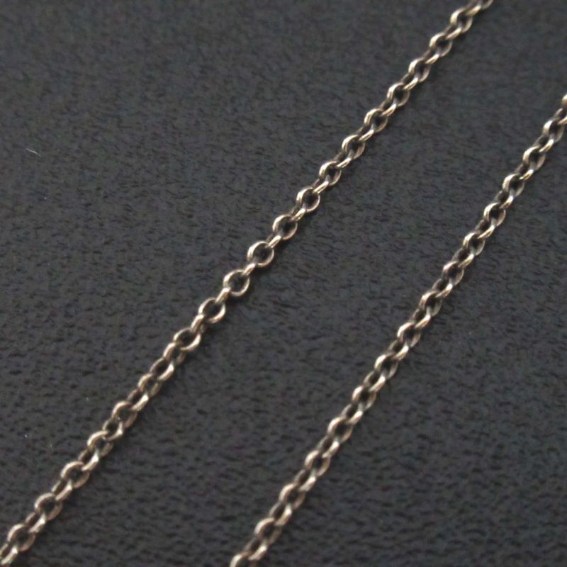 Tiffany & Co Tiffany & Co 925sv Elsa Peretti Bean Necklace Silver Ladies Used