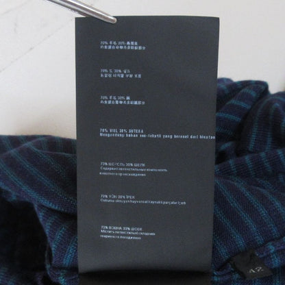 Prada Striped Wool And Silk Cardigan Size 42 Navy Women's Used USED