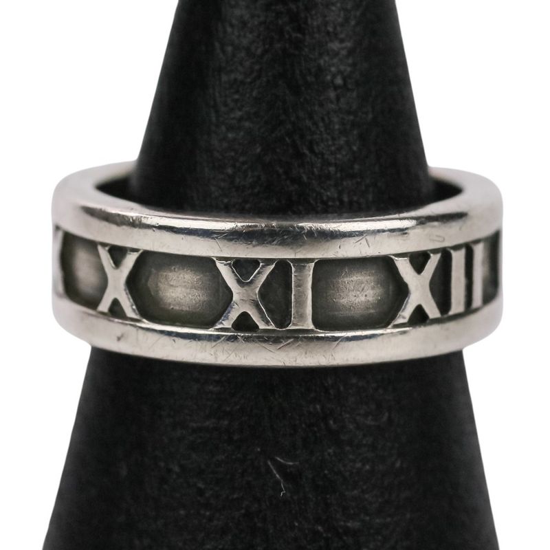 Tiffany & Co Tiffany & Co Atlas Ring Sv925 Ring Size 9 Silver Ladies Used
