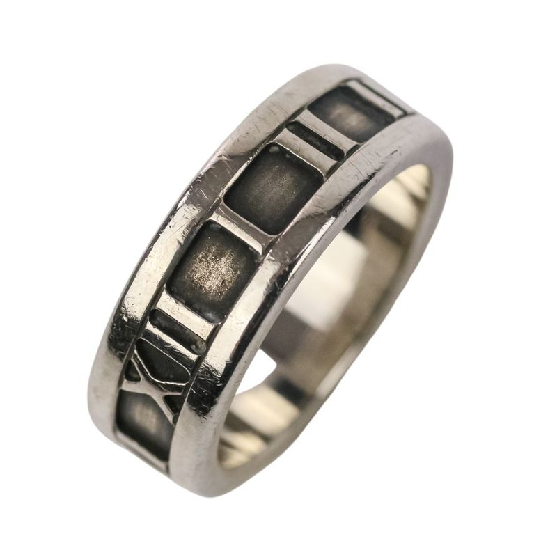Tiffany & Co Tiffany & Co Atlas Ring Sv925 Ring Size 9 Silver Ladies Used