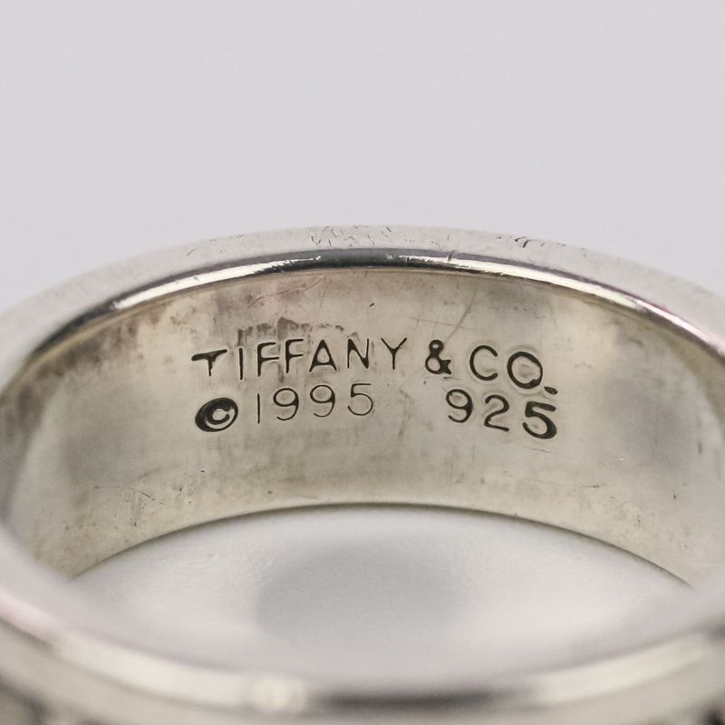 Tiffany & Co Tiffany & Co Atlas Ring Sv925 Ring Size 9 Silver Ladies Used