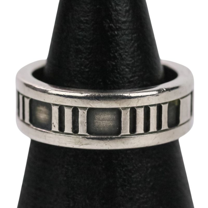 Tiffany & Co Tiffany & Co Atlas Ring Sv925 Ring Size 9 Silver Ladies Used