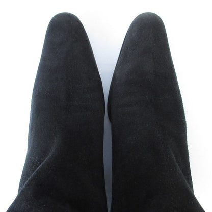 Good Prada Ribbon Suede Square Toe Soft Long Boots Size 36 23cm (9.06in)