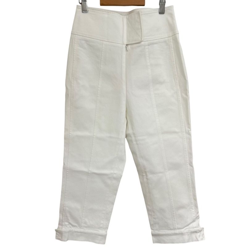 Good Christian Dior Cropped Denim Pants Jeans 40 White Women Used