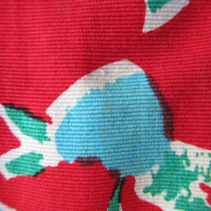 Yves Saint Laurent Vintage Cropped Jacket Skirt Setup Red