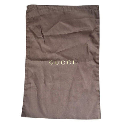 Gucci Lace-Up Short Boots Booties Size 37 1/2 24.5cm (9.65in) Bordeaux Women's