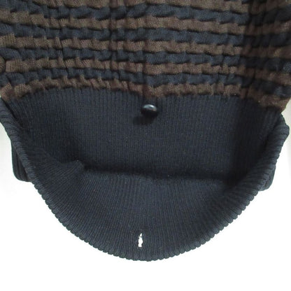 Good Fendi Vintage Striped Knit Sweater Size 40 Black Brown Women's Used Used