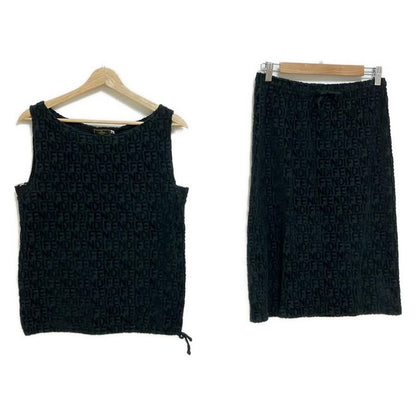 Fendi Skirt Setup Women - Black Pile/zucchino Pattern