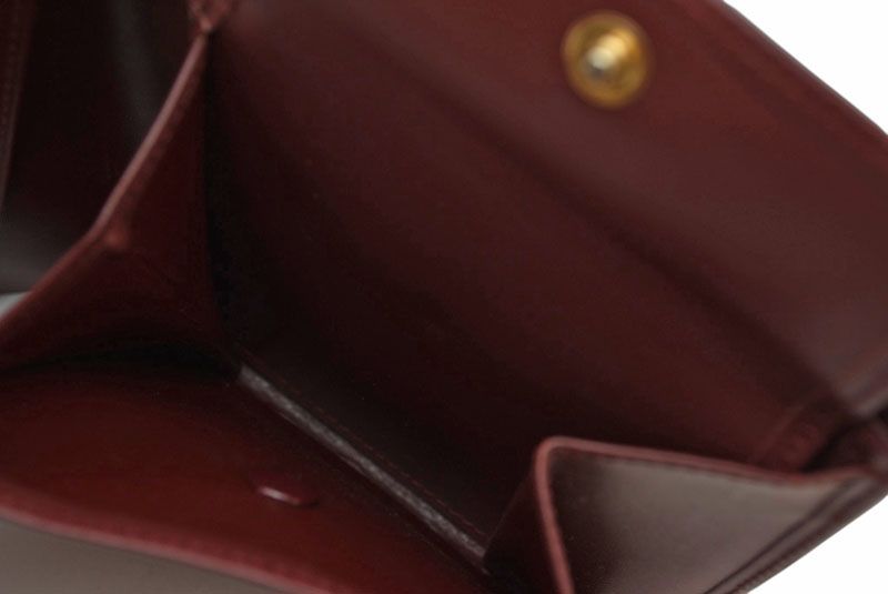 Cartier Fold Wallet Vintage Cartier Men's Must De Cartier Bordeaux 73184192