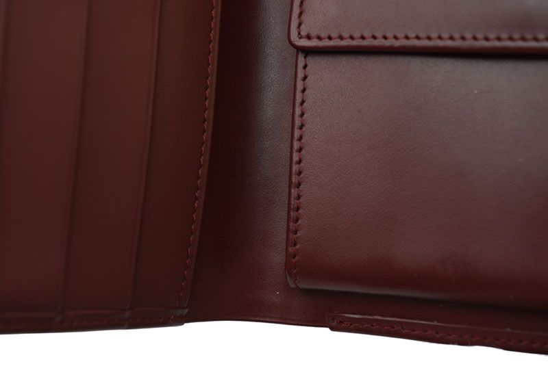 Cartier Fold Wallet Vintage Cartier Men's Must De Cartier Bordeaux 73184192