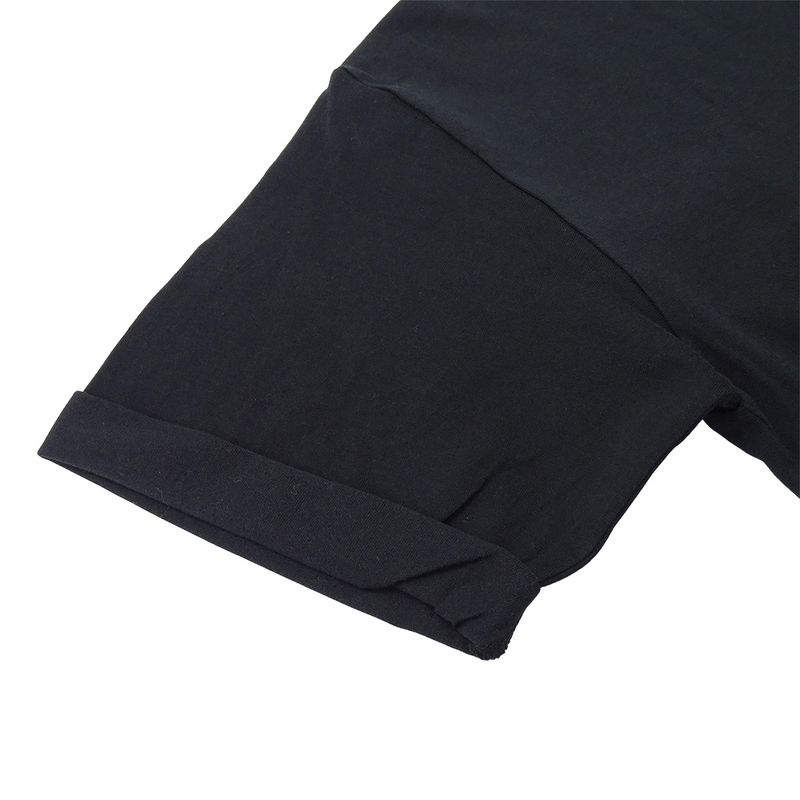Saint Laurent T-shirt Women's Brand Short Sleeve T-shirt Cotton Black XS Black