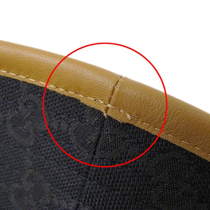 Gucci Hat Women Men Brand GG Canvas Sherry Black 722377 L 59cm (23.23in) Black