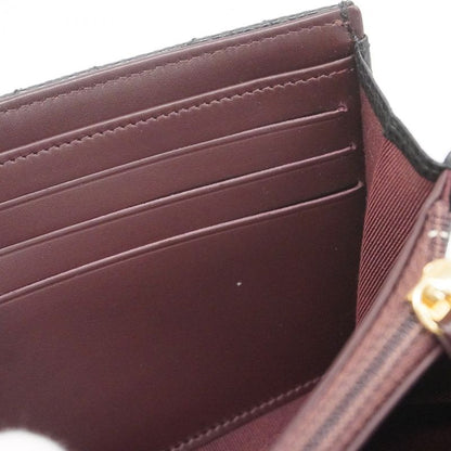 Chanel Long Wallet Matelasse Caviar Skin Black Gold Hardware Women