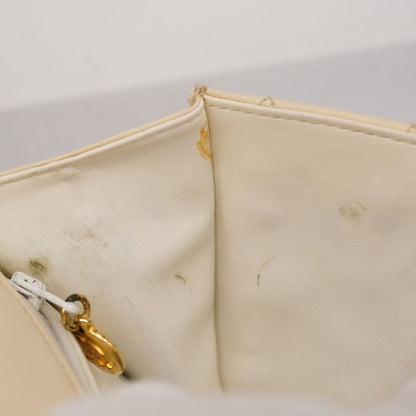 Chanel Waist Bag Matelasse Lambskin Ivory Gold Hardware Women