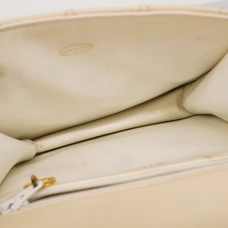 Chanel Waist Bag Matelasse Lambskin Ivory Gold Hardware Women