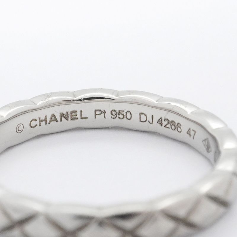Chanel Ring Coco Crush Pt950 Platinum #47 Ladies