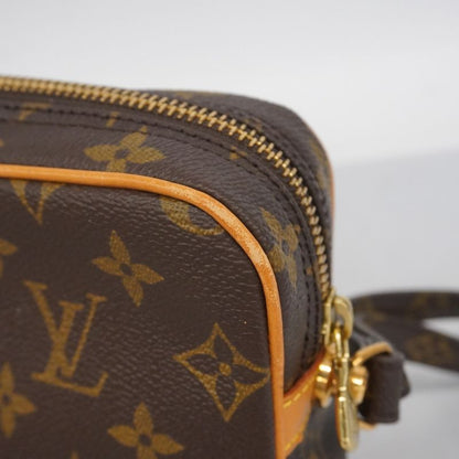 Louis Vuitton Clutch Bag Monogram Marly Dragonne GM M51825 Brown Men's