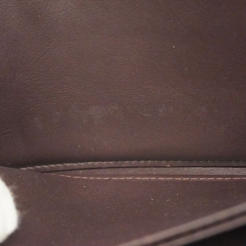 Louis Vuitton Vernis Rayures Zippy Wallet M91717 Amarante Women's Long Wallet