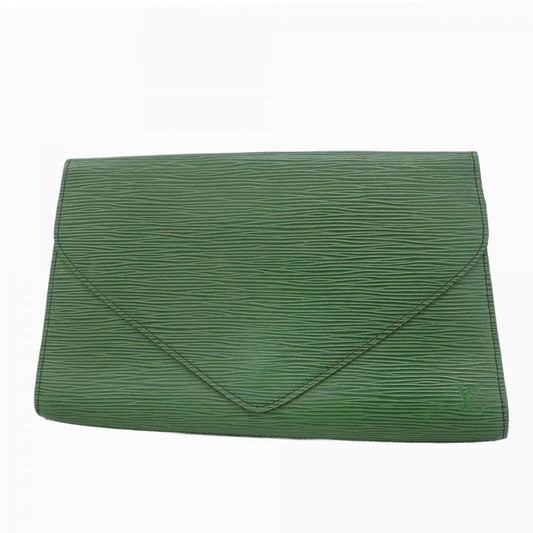 Louis Vuitton Epi Art Deco Clutch Bag M52634 Borneo Green Women's