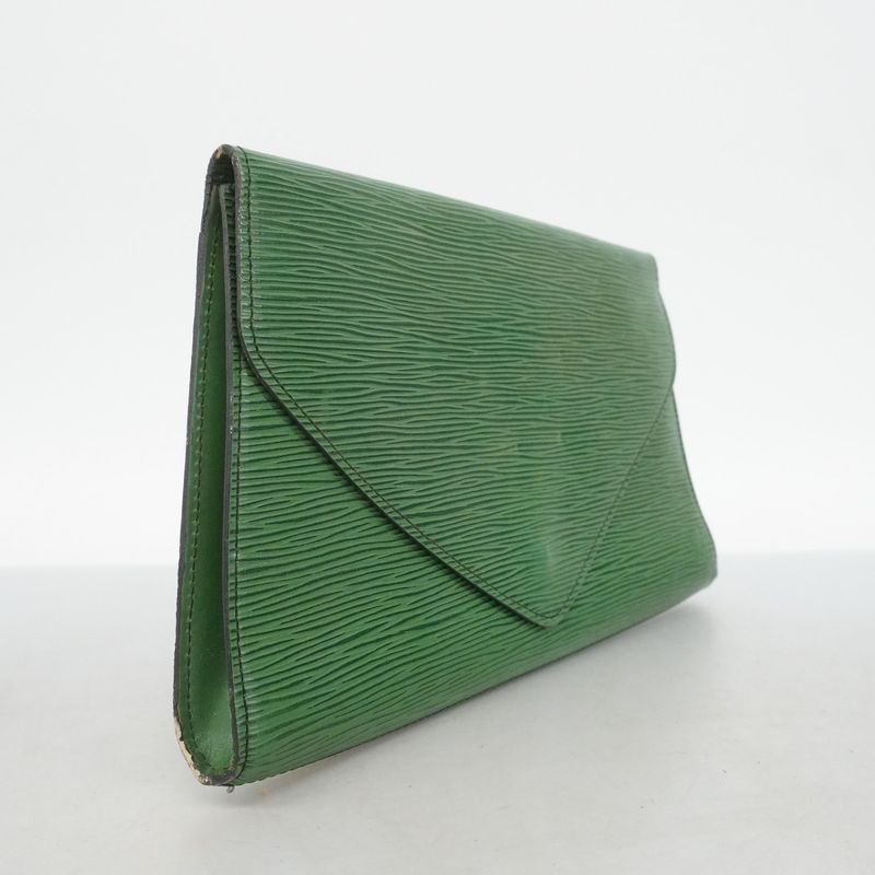 Louis Vuitton Epi Art Deco Clutch Bag M52634 Borneo Green Women's
