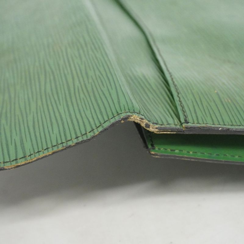 Louis Vuitton Epi Art Deco Clutch Bag M52634 Borneo Green Women's