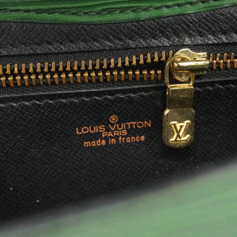 Louis Vuitton Epi Art Deco Clutch Bag M52634 Borneo Green Women's