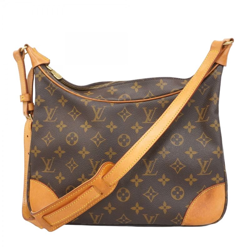 Louis Vuitton Shoulder Bag Monogram Boulogne 30 M51265 Brown Ladies