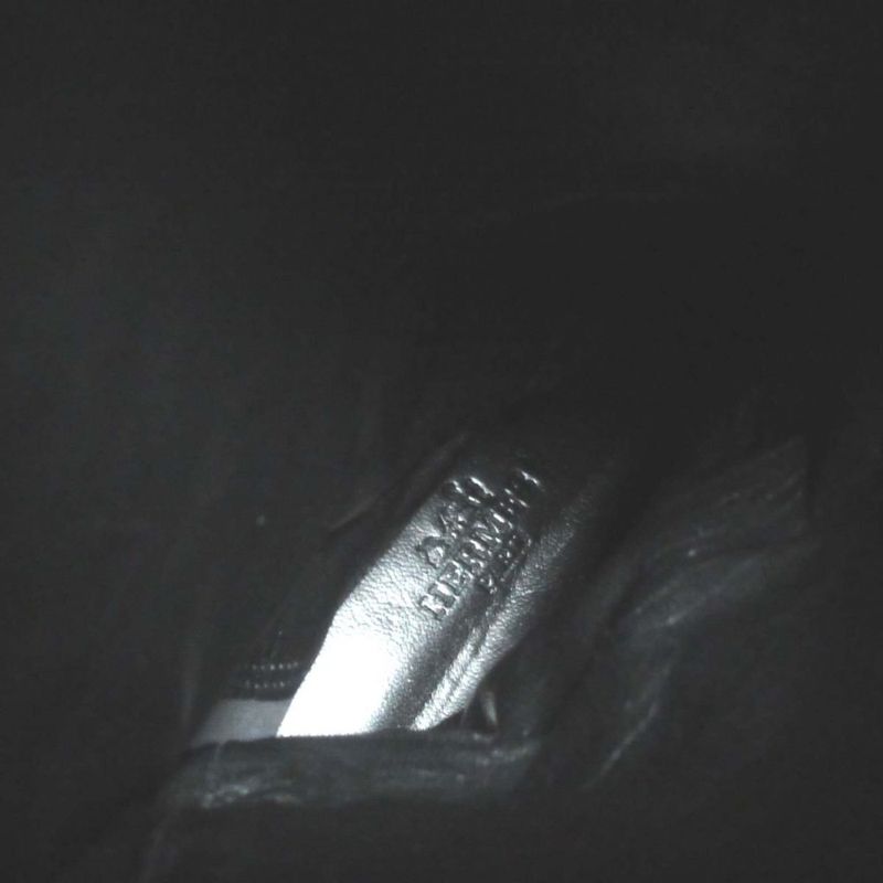 Good Hermes Suede Leather Ribbon Long Boots Size 34.5 Equivalent To 22cm