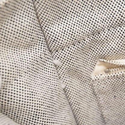 Hermes Tote Bag New Fourre Tout PM Canvas Gray Black Silver Hardware Women