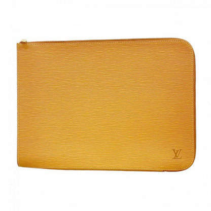 Louis Vuitton Epi Poche Cumann Clutch Bag M54498 Zipangu Gold Men's