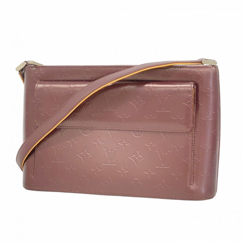 Louis Vuitton Shoulder Bag Monogram Matte Alston M55126 Violle Women's