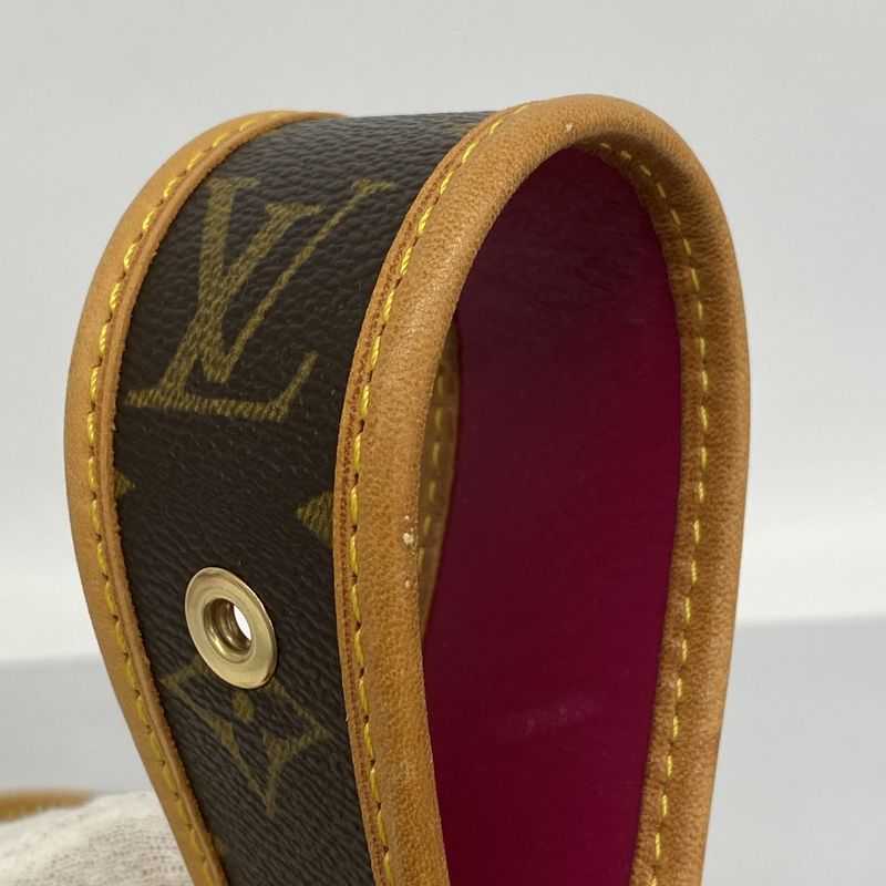 Louis Vuitton Shoulder Bag Monogram Perfot Musette M95172 Brown Fuchsia Women