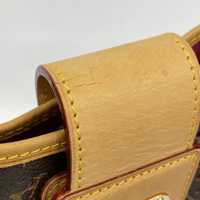 Louis Vuitton Shoulder Bag Monogram Perfot Musette M95172 Brown Fuchsia Women