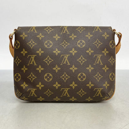 Louis Vuitton Shoulder Bag Monogram Musette Tango Short Strap M51257 Brown
