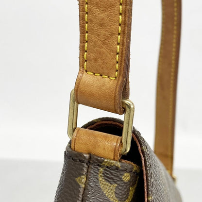 Louis Vuitton Shoulder Bag Monogram Musette Tango Short Strap M51257 Brown