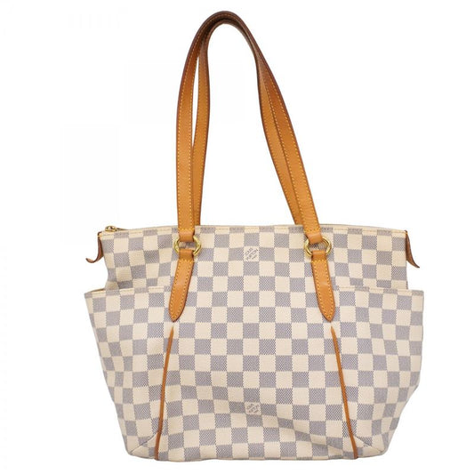Louis Vuitton Tote Bag Damier Azure Totally PM N51261 White Ladies
