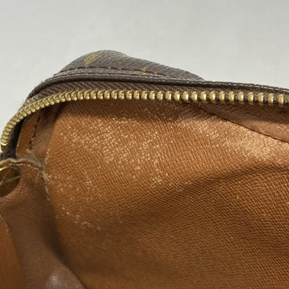 Louis Vuitton Clutch Bag Monogram Marly Dragonne PM M51827 Brown Men's