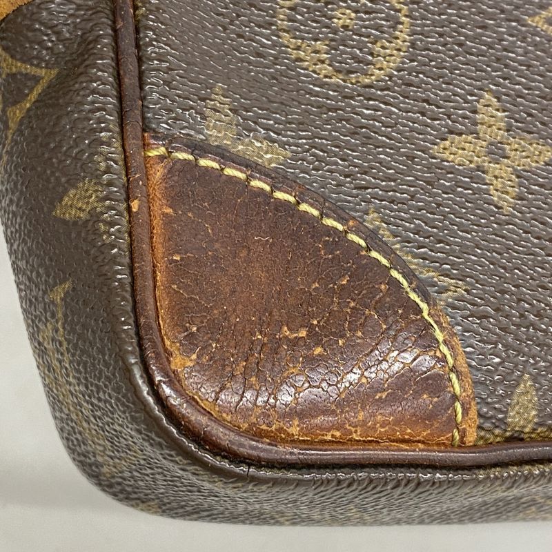 Louis Vuitton Clutch Bag Monogram Marly Dragonne PM M51827 Brown Men's