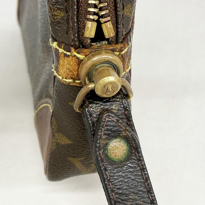 Louis Vuitton Clutch Bag Monogram Marly Dragonne PM M51827 Brown Men's