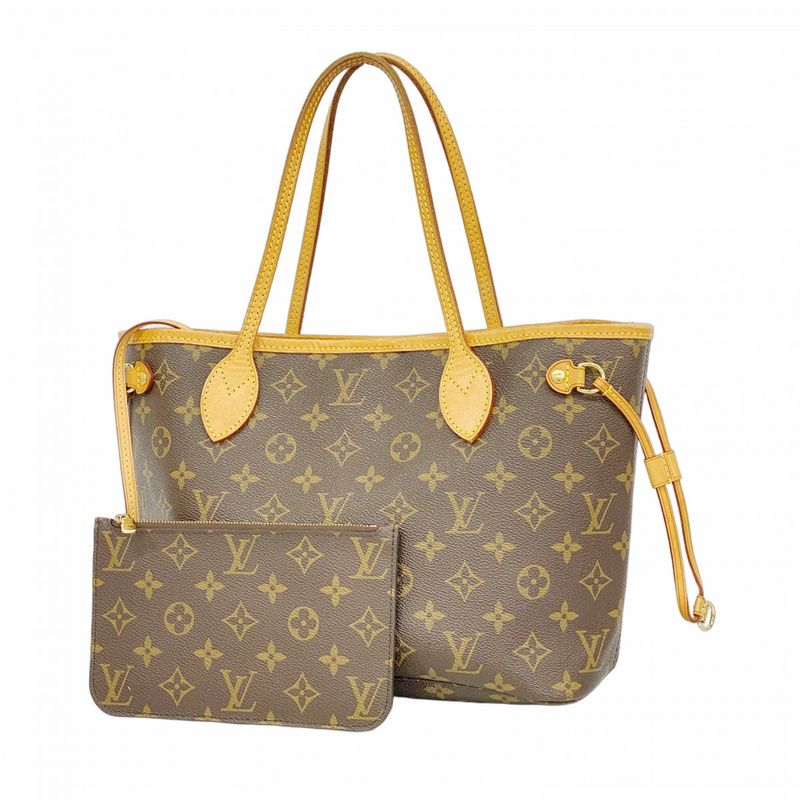 Louis Vuitton Tote Bag Monogram Neverfull PM M46979 Brown Ladies