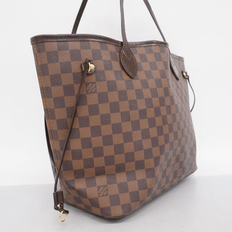 Louis Vuitton Tote Bag Damier Neverfull MM N51105 Ebene Womens
