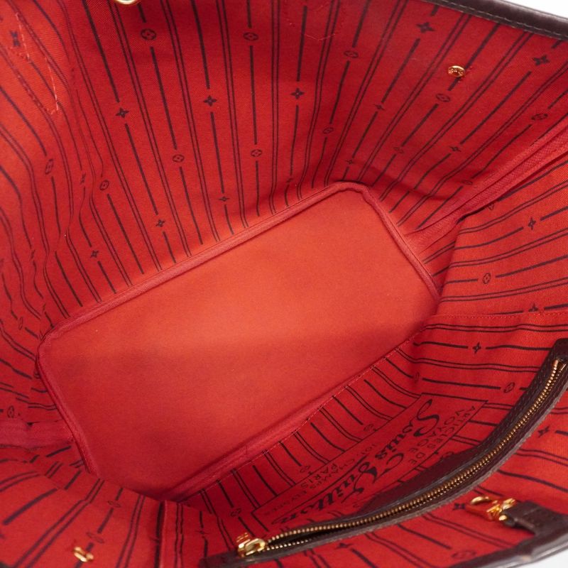 Louis Vuitton Tote Bag Damier Neverfull MM N51105 Ebene Womens