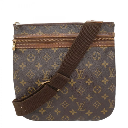 Louis Vuitton Shoulder Bag Monogram Pochette Bosfort M40044 Brown Women