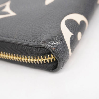Louis Vuitton Long Wallet Monogram/empreinte Bicolor Zippy Wallet M80481 Black