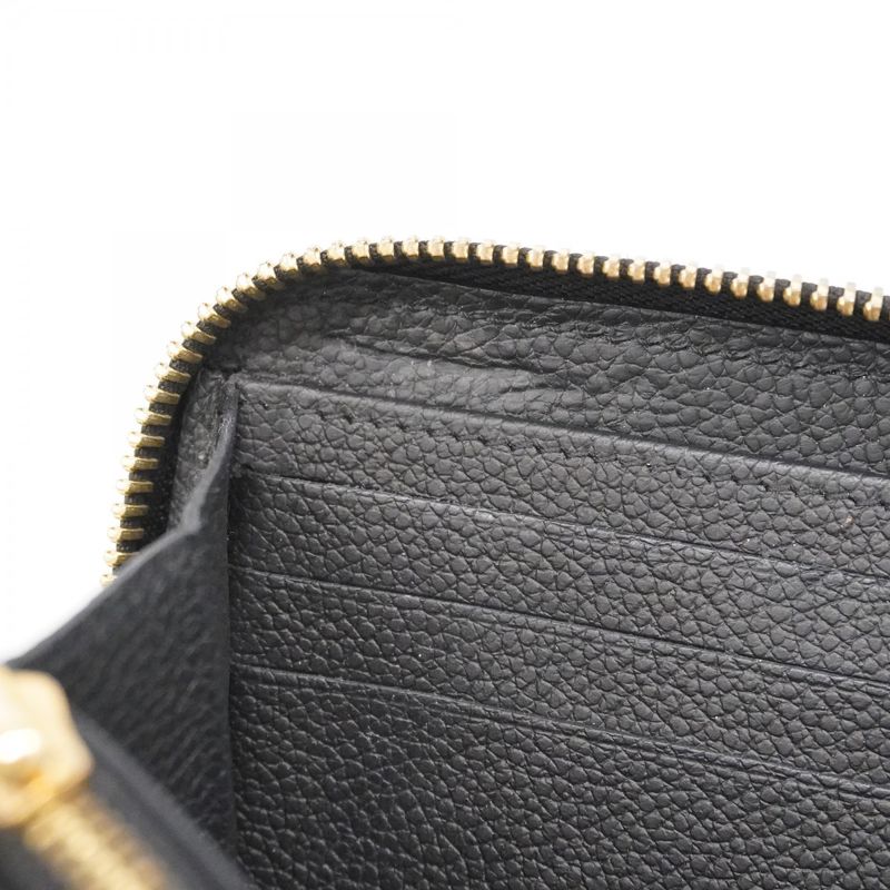 Louis Vuitton Long Wallet Monogram/empreinte Bicolor Zippy Wallet M80481 Black