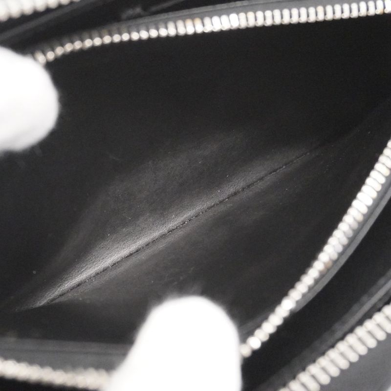 Louis Vuitton Epi Zippy Wallet M61857 Noir Black Men Women Unisex