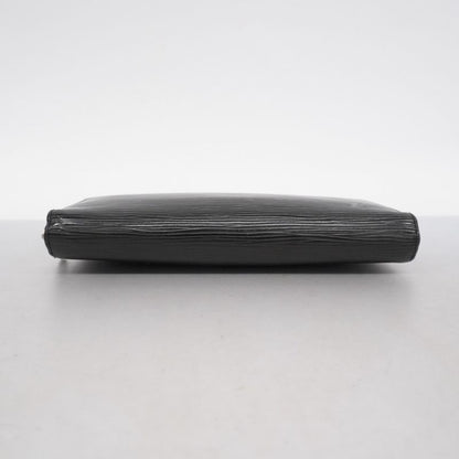 Louis Vuitton Epi Zippy Wallet M61857 Noir Black Men Women Unisex