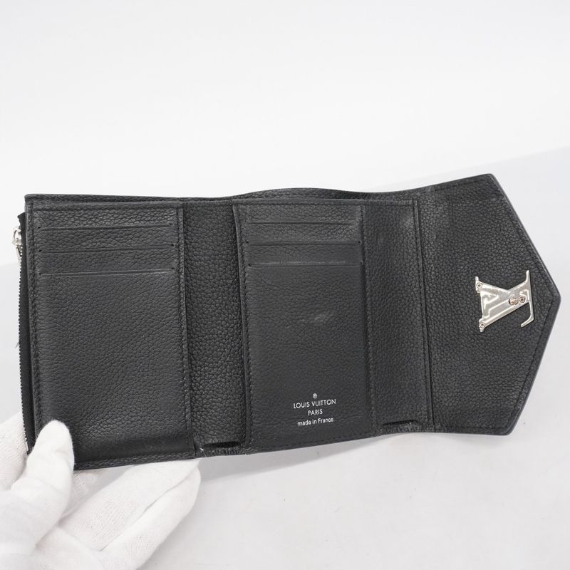 Louis Vuitton Portefeuille My Lock Me Compact M62947 Noir Black Women