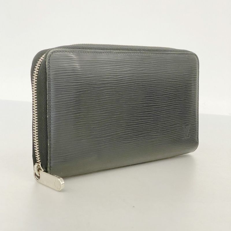 Louis Vuitton Epi Zippy Organizer Long Wallet M63852 Noir Black Men's