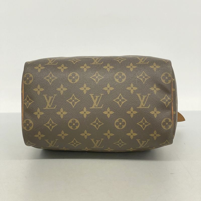 Louis Vuitton Handbag Monogram Speedy 25 M41109 Brown Ladies